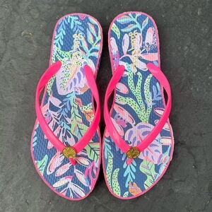Lilly Pulitzer Flip Flops